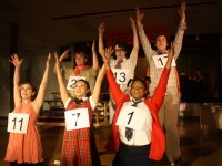 Cast members from Bootless Artworks' recent production of THE 25TH ANNUAL PUTNAM COUNTY SPELLING BEE.
