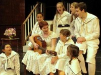 Cast members from Methacton Community Theater's SOUND OF MUSIC: Top - Quinton Ritchie, Lisa Bassett, Bishon Prushankin, Drew Carr, Bottom: Marissa Garcia-Kaliner, Nicolette Addice, Julianna DiGiovanni, Elizabeth Kirsch.