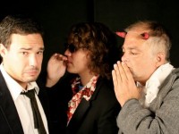 Cast of Barley Sheaf Players' SCREWTAPE, running through September 25 in Lionville, PA.