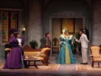 Cast members from U Del's REP production of THE IMPORTANCE OF BEING EARNEST, running in Newark, DE through November 6.