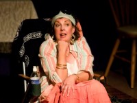 Shirley Valentine -- A One Person Show.  Do you think eye contact or gazing is important here?