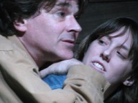 Marty Berrien and Charissa Taylor Lees in a scene from THE RAINMAKER, playing at Actor's NET of Bucks County through March 27.