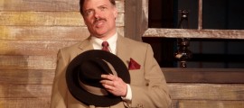 Kevin Doyle as Jim Tyrone in South Camden Theatre Company's production of Eugene O'Neill's A MOON FOR THE MISBEGOTTEN.