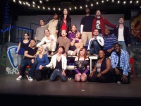 The cast of The Dramateurs' production of RENT, playing at the Barn Playhouse in Jeffersonville PA through May 21.