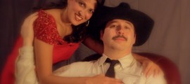 Dana Kares and David Nikithser star in Haddonfield Plays and Players' THE BEST LITTLE WHOREHOUSE IN TEXAS, running through August 6.