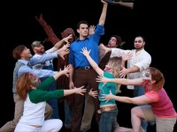 The cast of EVIL DEAD THE MUSICAL