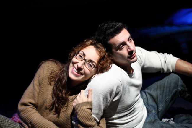 Pilar Millhollen & Michael Basile star in Cape May Stage's production of William Mastrosimone's THE WOOLGATHERER running through October 22 in Cape May, NJ. (Photo credit: Aleksey Photography)