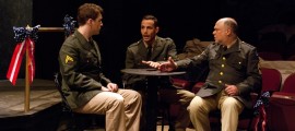 John Bergeron, Dan Gold and John Pinto are featured in MUCH ADO ABOUT NOTHING, running at Town and Country Players in Buckingham, PA through October 15.
