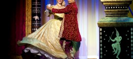 Rachel York and Mel Sagrado Maghuyop in Rodgers and Hammerstein’s THE KING AND I at Walnut Street Theatre. (Photo credit: Mark Garvin)