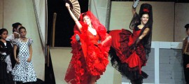 (left) Lisa Botalico, principal dancer, with (right) Krystina Cardenas, soloist