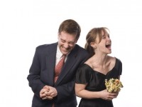Tony Braithwaite and Jennifer Childs star in Act II Playhouse's LET'S PRETEND WE'RE MARRIED. (Photo courtesy of Act II Playhouse)