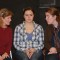THE VIEW FROM HERE Starts 3/2 at PCS Carla (left: Faith Yesner of Media) and Fern (right: Megan O'Donnell of Drexel Hill) wait for the catatonic Maple (center: Erin Carr of Philadelphia) to show some signs of life, in THE VIEW FROM HERE on The Players Club of Swarthmore Theater's Second Stage.