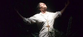 Sean Close as Rev. T. Lawrence Shannon in South Camden Theatre Company's production of THE NIGHT OF THE IGUANA.