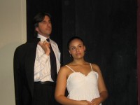 Members of the cast of Old Academy Players' EARTH AND SKY, running in Philadelphia, PA through May 12.