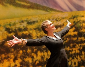 Jamie Beth Weist stars as "Maria" in THE SOUND OF MUSIC at The Broadway Theatre of Pitman.