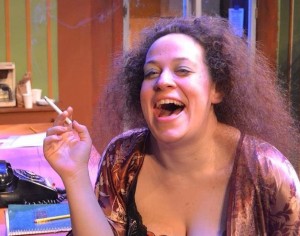 Melissa Tepperman as "April" in THE HOT L BALTIMORE at STAGES at Camden County College.