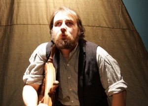 Adam Altman is Ishmael in the Centre Theater and Iron Age Theatre co production of Orson Welles' MOBY DICK REHEARSED.