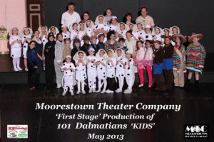 The cast of DISNEY'S 101 DALMATIANS, KIDS at The Moorestown Theater Company in Moorestown, NJ.