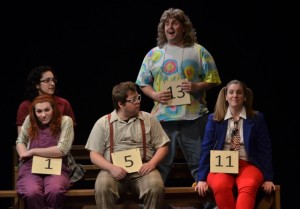 Nicolette Addison as Olive, Kate Szupowal as Marcy, Gary Rantz as Barfay, Jude Adams as Leaf, And Katie McCool as Logainne.