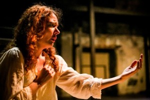 Jennifer Summerfield as Lady MacBeth in Hedgerow Theatre's MACBETH.