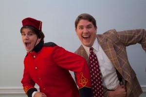 Josiah and Craig Hutchings (Both comics) in SUGAR BABIES at The Ritz Theatre Company thru November 23,