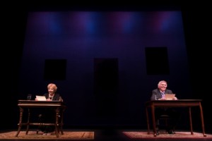 Michael Learned and Daniel Davis in Delaware Theatre Company's LOVE LETTERS. (Photo credit: Joe del Tufo, Mobius New Media)