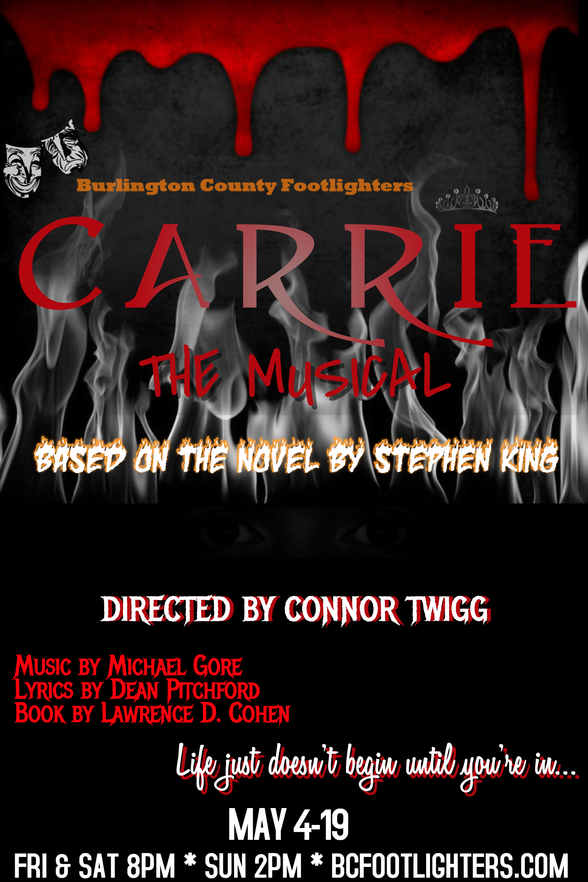 Carrie-BCF-poster-logo – Stage Magazine